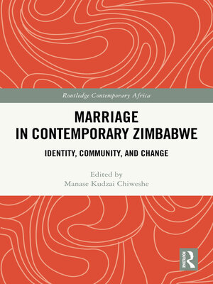 cover image of Marriage in Contemporary Zimbabwe
